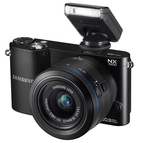 מצלמה דיגיטלית 20.3 מגה פיקסל SMASUNG דגם NX1000