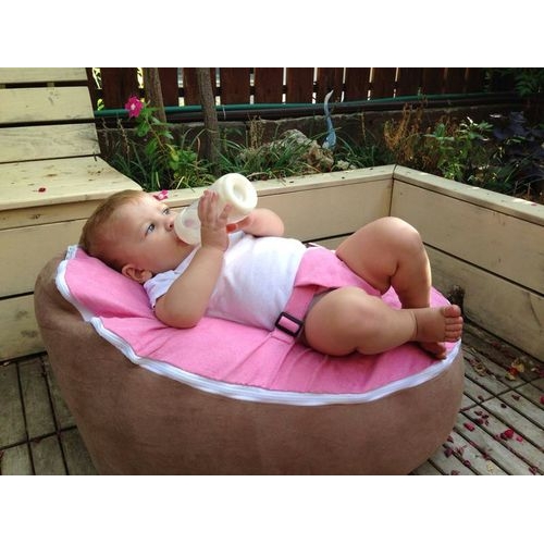 פוף תינוקות רך עוטף ומחבק המשמש גם כמושב עם רתמה