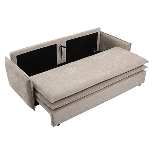 ספה מעוצבת נפתחת למיטה זוגית דרים מוקה HOME DECOR