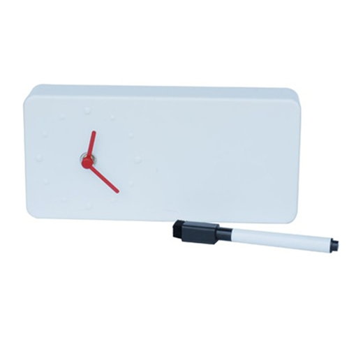 שעון מעורר עם לוח מחיק לכתיבת הודעות