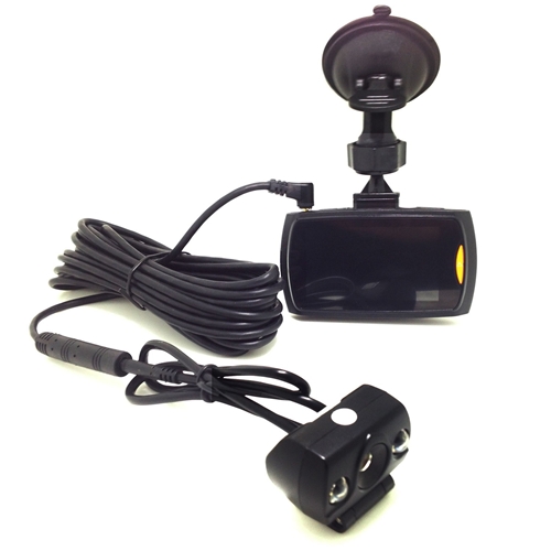 מצלמת רכב FULL HD  משולבת עם צג ו2 מצלמות לצילום