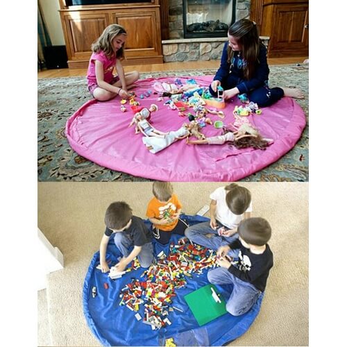 משטח פעילות לילדים שהופך לשק איסוף