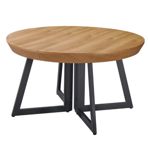 שולחן פינת אוכל עגול קוטר 1.30 מטר מדריד LEONARDO