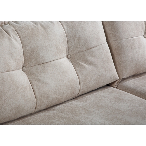 סלון פינתי שזלונג מעץ מלא דגם בריטני LEONARDO