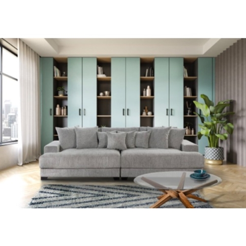 ספת סלון מעץ מלא ורגלי עץ דגם סול LEONARDO