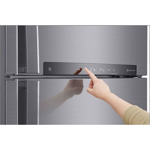 מקרר LG מקפיא עליון 515 ליטר GR-M6781S כסוף