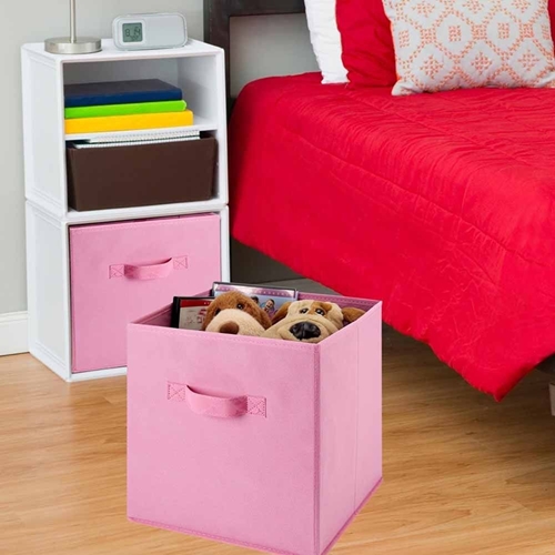 סט 5 קופסאות מעוצבות לאחסון צעצועים בגדים וחפצים
