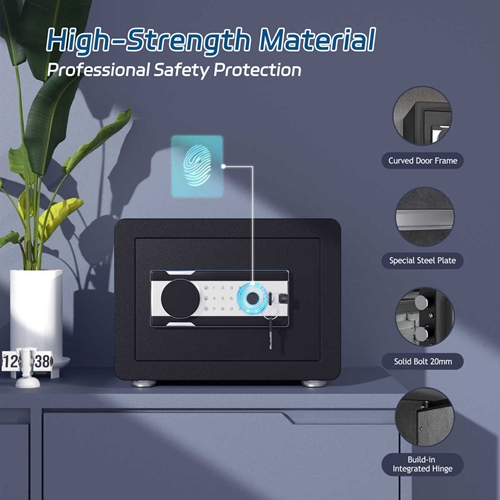 כספת דגם F02 ביומטרית SAFE ZONE