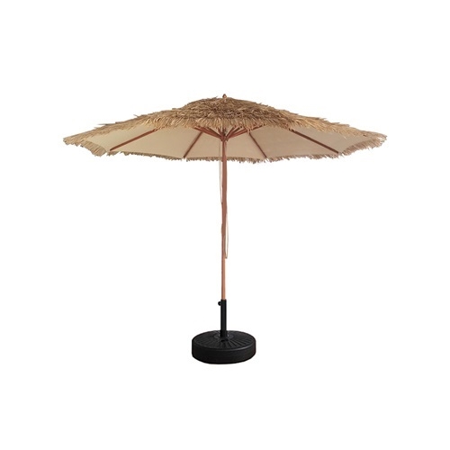 שמשיה עגולה קוטר 3 מטר בעיצוב קש PLAYA