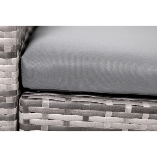 מערכת ישיבה פינתית לגינה מראטן מלבורן אפור PLAYA