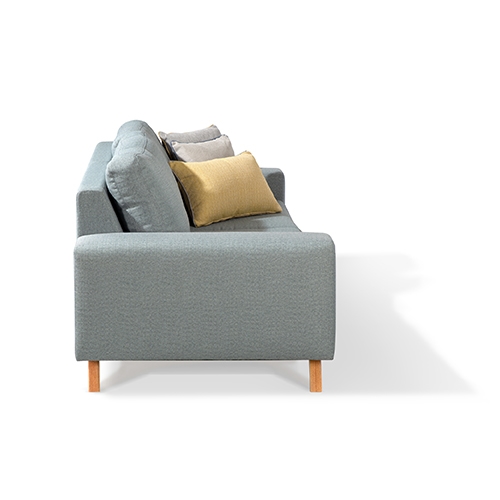 מערכת ישיבה אלגנטית ריפוד בד דגם אטי ביתילי