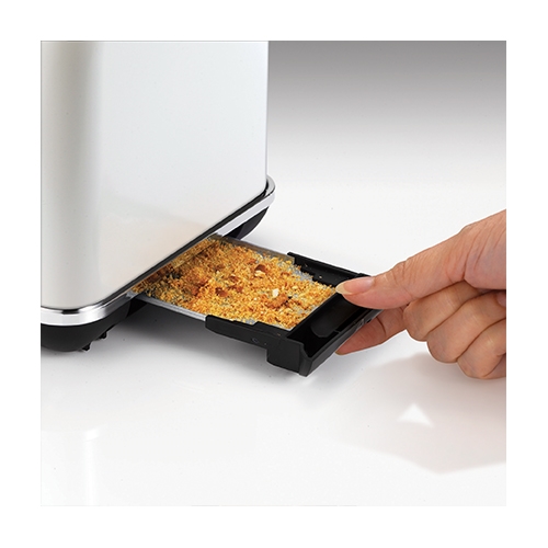 מצנם 2 פרוסות יוקרתי בצבע לבן דגם: 222018T