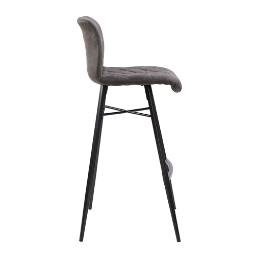 זוג כיסאות בר עם רגלי מתכת דגם רענן HOME DECOR