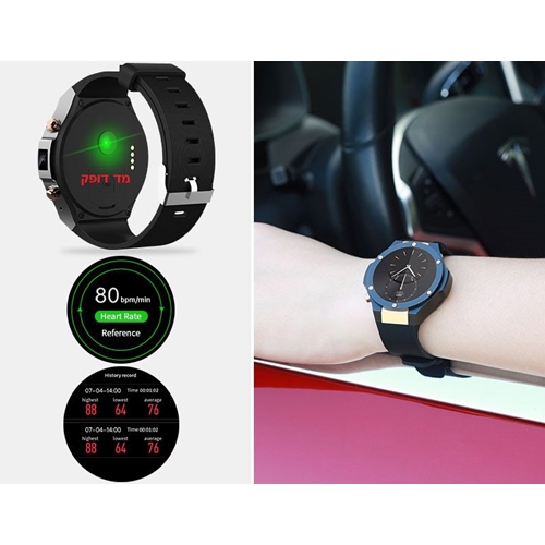 שעון יד חכם 1.55" שילוב מתכת במגוון אפשרויות תצוגה