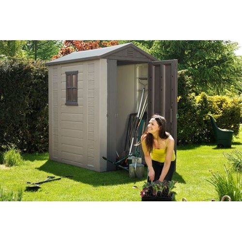 מחסן גינה מתאים לאחסון חפצים כבדים פקטור 6*4 KETER