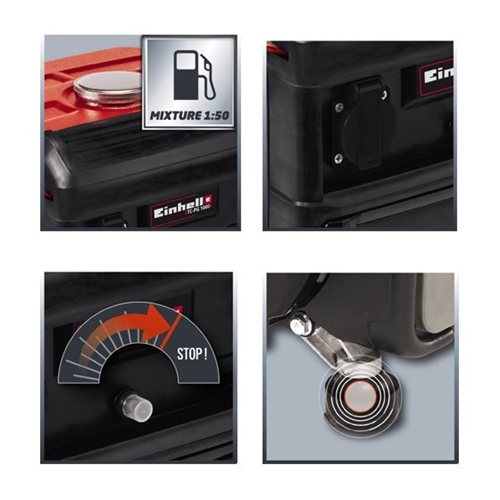 גנרטור תערובת מקצועי מנוע בנזין 2 פעימות Einhell