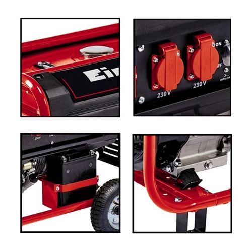 גנרטור חד/תלת פאזי 2 ב-1 מקצועי מנוע בנזין Einhell