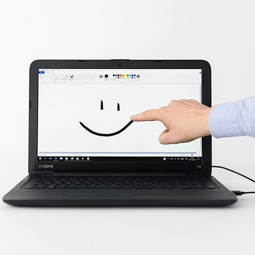 מוצר מהפכני! AirBar הופך כל צג מחשב למסך מגע