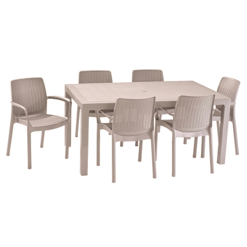 סט מלודי שולחן ו 6 כיסאות באלי MELODY SET כתר