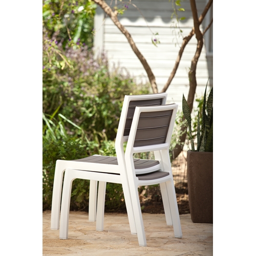 פינת אוכל לגינה כולל 6 כיסאות ללא מסעדי ידיים KETE