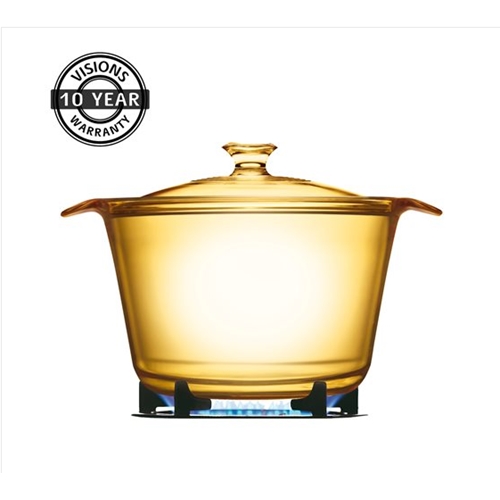 סיר זכוכית 2.8 ל' + סיר זכוכית 3.8 ל' מבית קורנינג