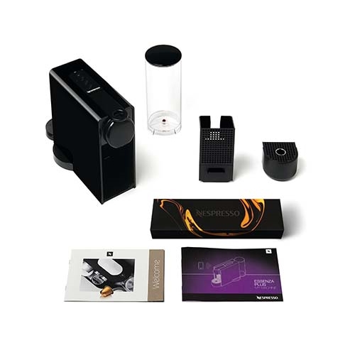 מכונת קפה NESPRESSO אסנזה פלוס בגוון שחור דגם C45