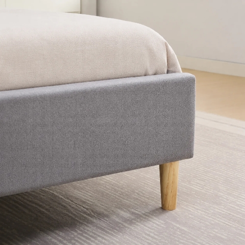 מיטה זוגית 190×140 לידור 140 אפור HOME DECOR