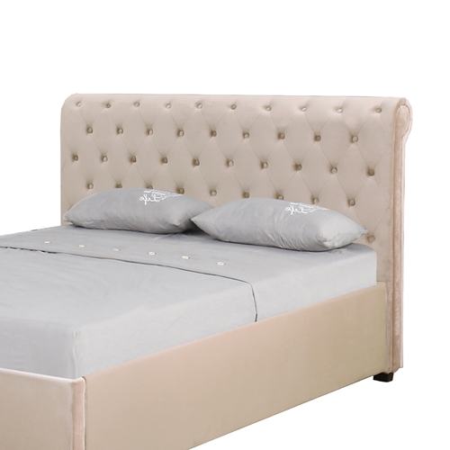 מיטה זוגית מעוצבת עם ארגז מצעים HOME DECOR