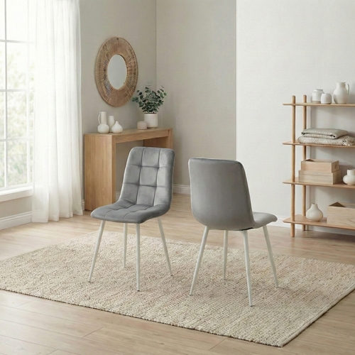 שולחן פינת אוכל אריאל לבן ו 4 כיסאות HOME DECOR