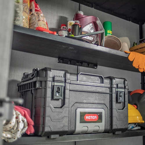 מחסן גינה + HIGH STORE מעוצב מרווח ונוח KETER