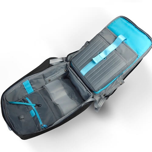 תיק גב למחשב נייד נגד גנבות Metro Bag - כחול נייבי