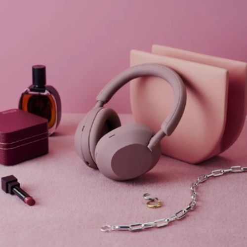 אוזניות אלחוטיות דגם SONY WH-1000XM5P סוני ורוד