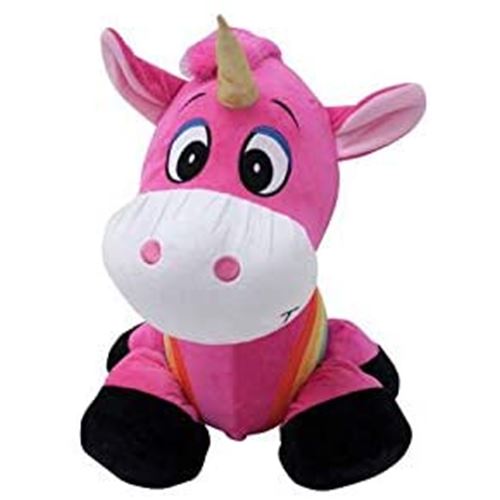 בובת רכיבה מתנפחת בצורת חד קרן