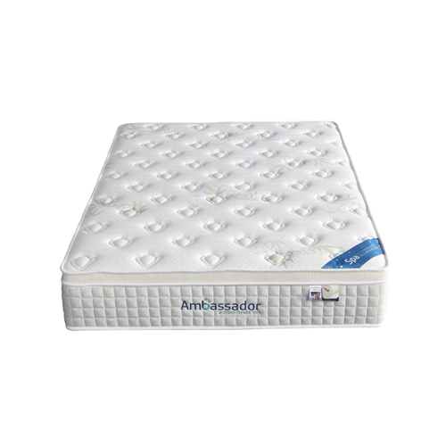 מזרן קפיצים מבודדים XL 180X200  עם ריפוד בד במבוק