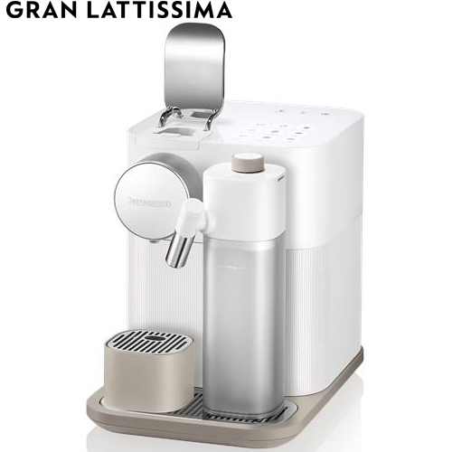 מכונת קפה NESPRESSO גראן לטיסימה בגוון לבן