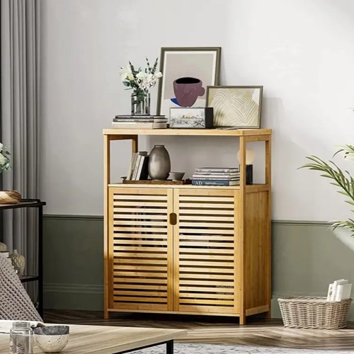 שידת אמבטיה מבמבוק דגם S88 מבית H.KLIEN