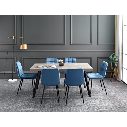 מערכת פינת אוכל הכוללת שולחן ו 4 כסאות דגם אמרטו