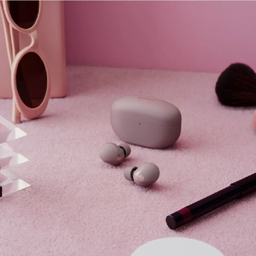 אוזניות אלחוטיות דגם SONY WF-1000XM5P סוני ורוד