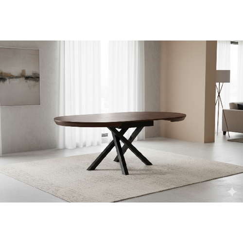 שולחן פינת אוכל עגול דגם פירנצה LEONARDO