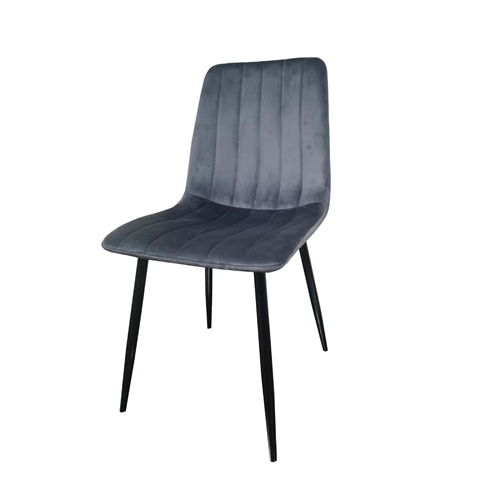 פינת אוכל מקרמיקה+4 כיסאות טוסקנה-ריביירה אפור כהה