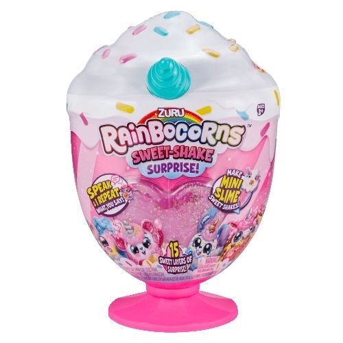 ריינבוקורן בכוס מילקשייק - חתלתול העוגיות