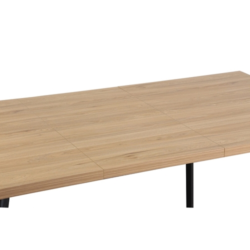 מערכת פינת אוכל נפתחת מלבנית עם 6 כסאות