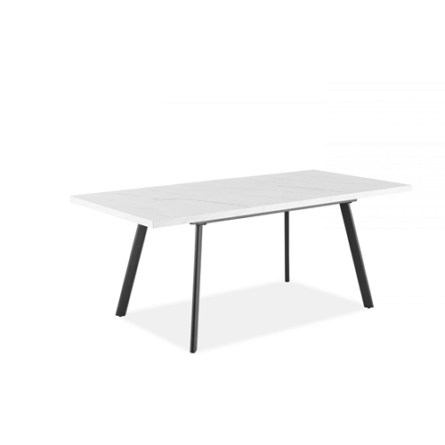 מערכת פינת אוכל נפתחת מלבנית עם 6 כסאות