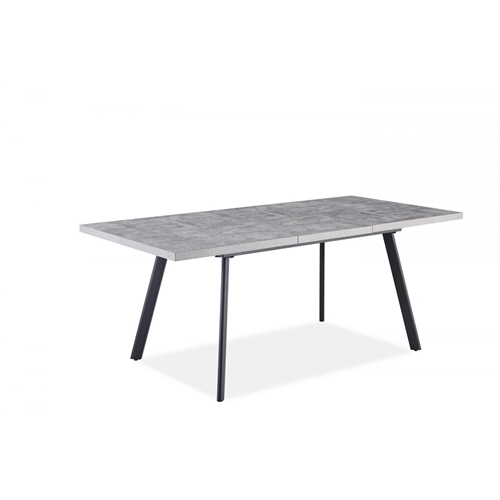 מערכת פינת אוכל נפתחת מלבנית מעוצבת עם 6 כסאות