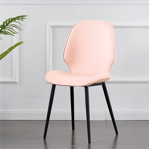 כיסא מרופד דמוי עור לפינת אוכל דגם מרסיי