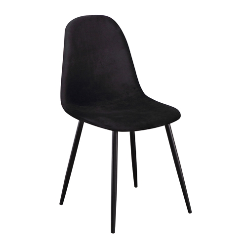 פינת אוכל עם שולחן זכוכית ו 4 כיסאות דגם לסטר-כרמל