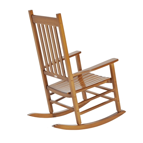 כסא נדנדה עץ טבעי Natural Rocking Chair