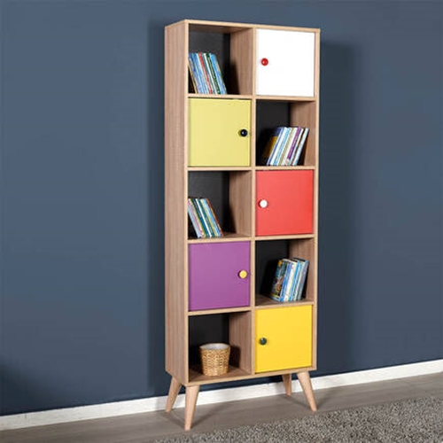 כוורת עץ צבעונית 10 תאים מבית HOMAX