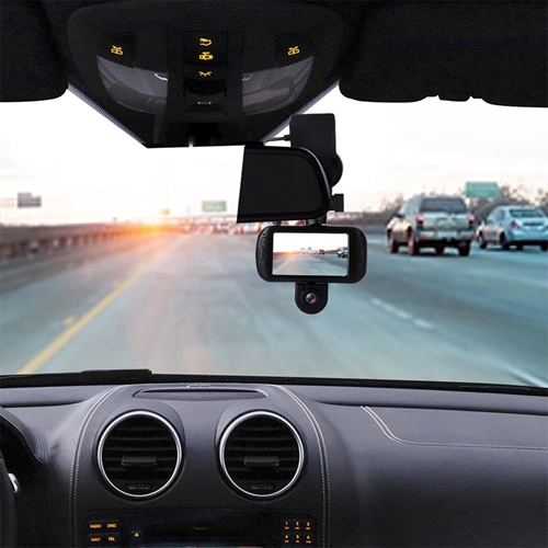 מצלמה דו כיוונית לרכב עם GPS מובנה Discovery DS990