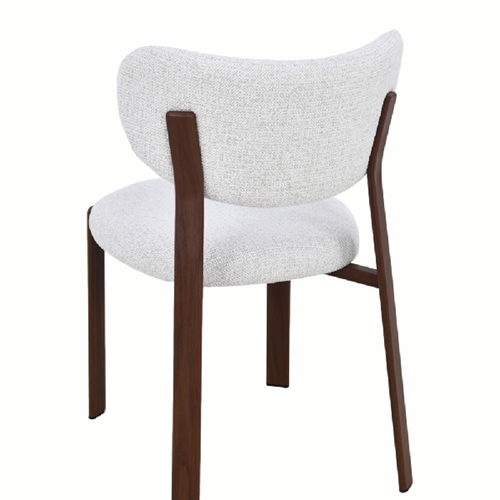 זוג כיסאות לפינת אוכל דורי אגוז שמנת HOME DECOR